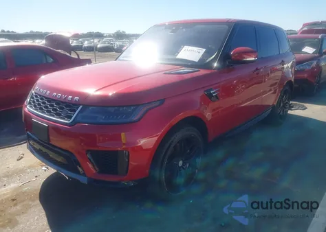 2019 Land Rover Range Rover Sport Hse из США, поврежденный, VIN SALWR2RV4KA826348